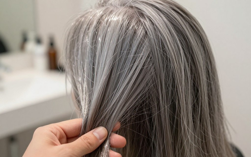 charakterystyka siwych włosów