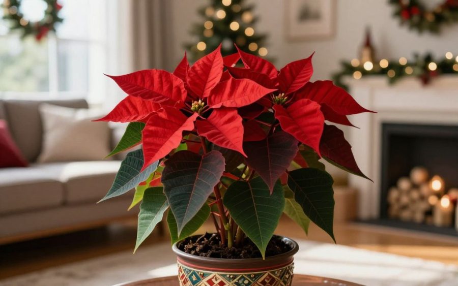 Dlaczego gwiazda betlejemska gubi liście? Oto najczęstsze przyczyny