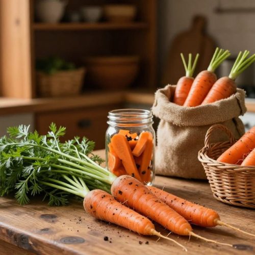 Jak przechować marchew na zimę, by cieszyć się świeżością przez miesiące