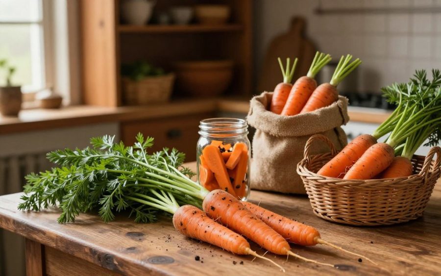 Jak przechować marchew na zimę, by cieszyć się świeżością przez miesiące