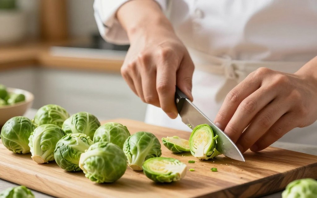 przygotowanie główki brukselki