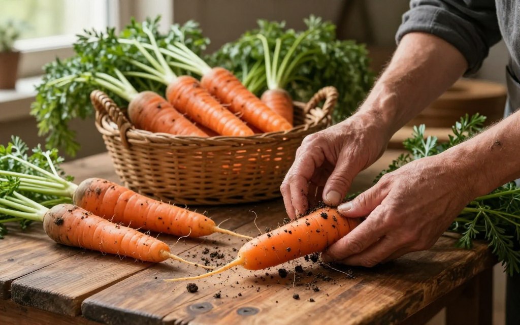 przygotowanie marchwi