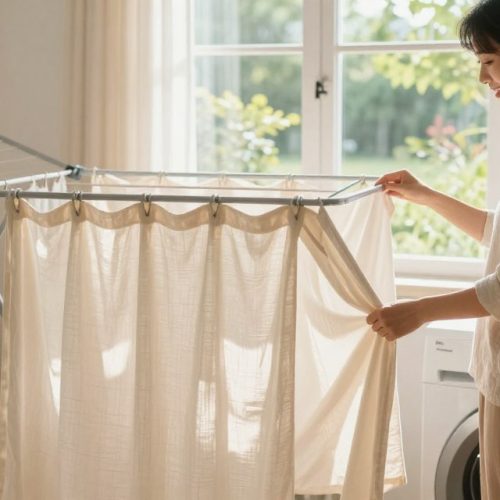 Jak prać firanki, żeby nie były pogniecione i wyglądały świeżo