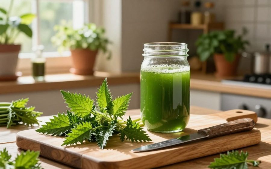 Jak zrobić sok z pokrzywy na zimę i cieszyć się zdrowiem przez cały rok