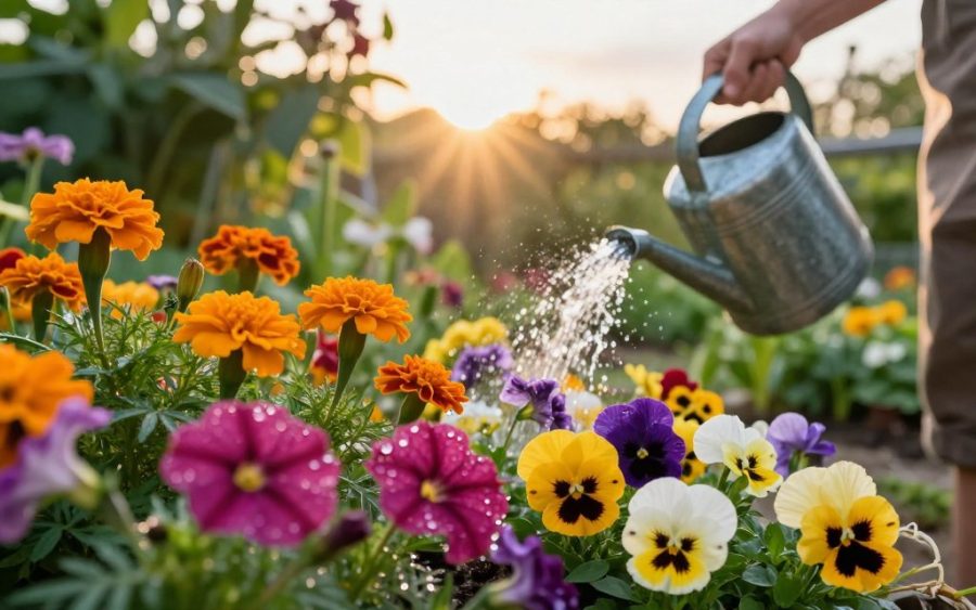 Jakie kwiaty można podlać wodą z czosnkiem dla lepszego wzrostu