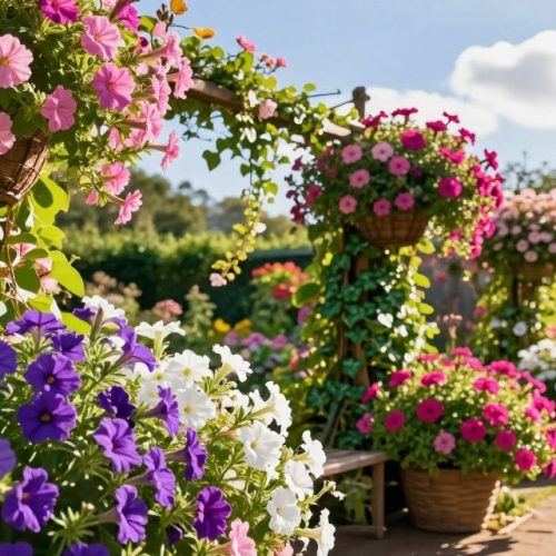 Surfinia z czym łączyć, aby stworzyć zachwycający ogród